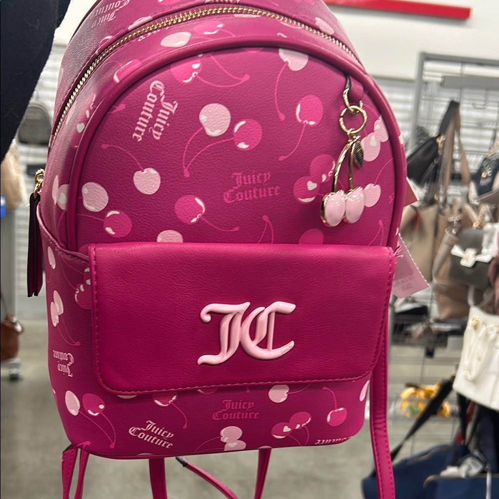 Juicy Couture Pink Cherry Backpack